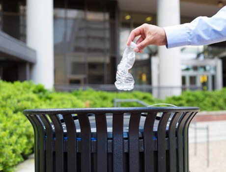 Community recycling initiative in Southfields park